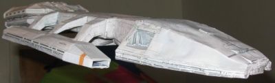 Battlestar Galactica
Vaisseau qu'on ne prÃ©sente plus, tirÃ© de la premiÃ¨re sÃ©rie des annÃ©es fin 70 et 80.
Trouver le mini viper!!!
