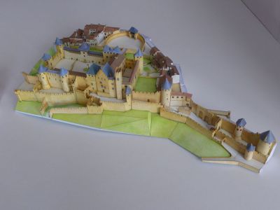 Château de Carcasonne d'Instant Durable
