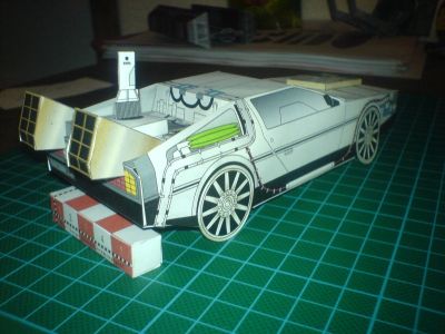 Delorean (BTTF3) arriÃ¨re
