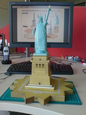 statue de la libertÃ© arriÃ¨re
