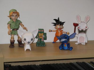 Photo de Groupe ;p
Keywords: link goku tortue ninja stitch lapin crÃ©tin chihuahua