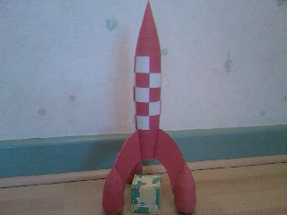FusÃ©e Tintin
Voila petit Cadeau pour mon pÃ´pa =)  
