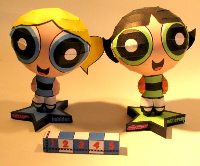Power puff girl
Toujours dans les 1er trucs montÃ©s.. jolies de loin!
