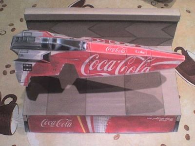 Vaisseau coca cola
C'est mon pÃ¨re qui me la imprimÃ© je l'ai fais chez lui!
