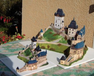 Chateau de Karlstejn - BETEXA
Echelle 1/700 et 1/350 (echelle d'origine)
