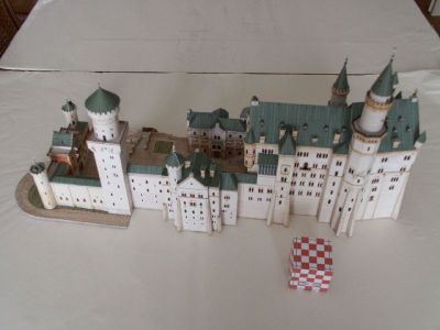 Le chÃ¢teau de Neuschwanstein en BaviÃ¨re
Beaucoup de rÃ©alisme dans les dÃ©cors imprimÃ©s
