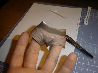 Le short fini
