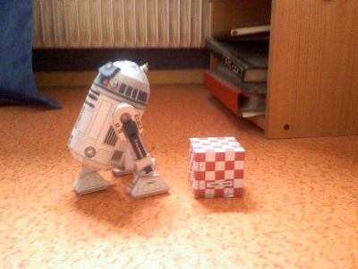 R2D2
ma toute premiÃ©re maquette (hako non compris)
