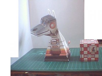 maquette nÂ°31 un trompe l'oeil.
