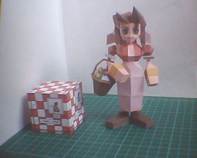 maquette nÂ°38 aerith de ff7
