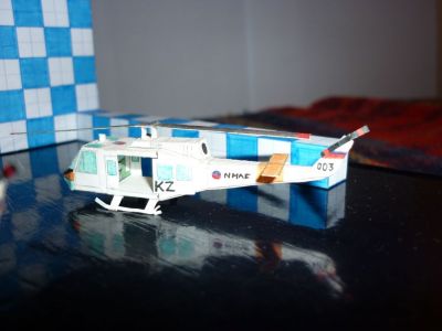 Prototype de mon 2Ã¨me modÃ¨le de Bell 205/UH-1H Huey
