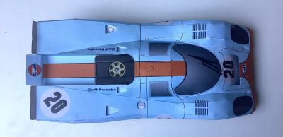 Porsche 917K Steve McQueen
Ech. 1/24. Conduite par McQueen dans le film « Le Mans »
Keywords: Porsche 917K Steve McQueen