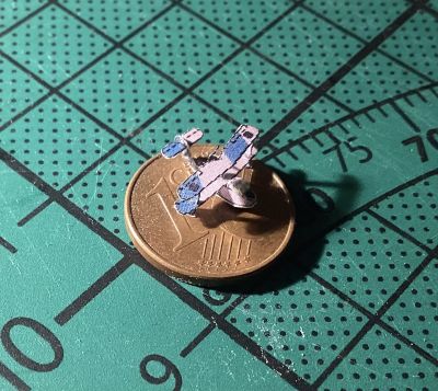 Supermarine Walrus
Ech. 1/1200
Maquette de Lou Coatney
Keywords: Supermarine walrus