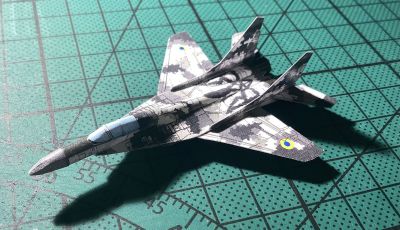 Mikoyan Gurevich MiG-29 Ukraine
Maquette d’Ojimak
Keywords: Mikoyan Gurevich MiG-29 Ukraine